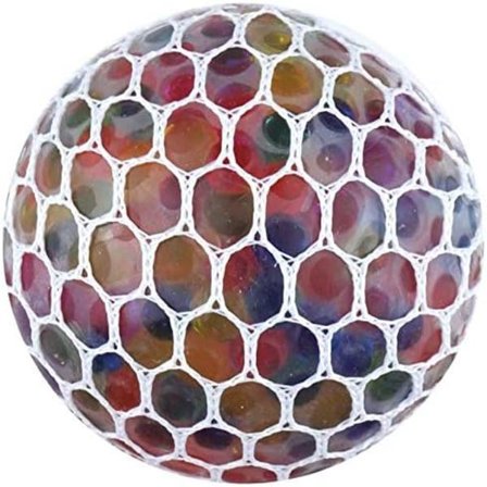 Mesh Stress Balls med Vandperler Lindrer Spændinger, Angst og Stress Relief Fidget Toys til Voksne og Børn Forbedrer Fokus også Tilfredshed for