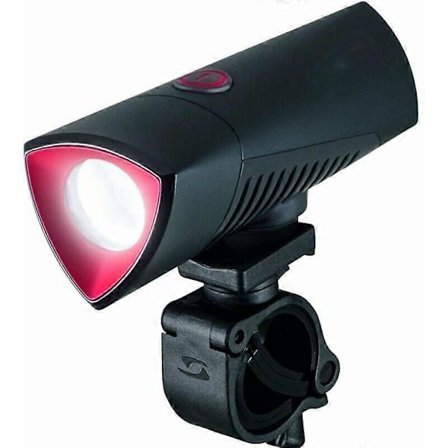 Cykeltilbehør, BUSTER 700 LED Cykellygte, 700 Lumen, Genopladelig Forlygte (Sort) - Edition