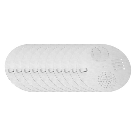 10 st rostfria bi-dörrlådor ingångsport grind ingång bikupa skiva