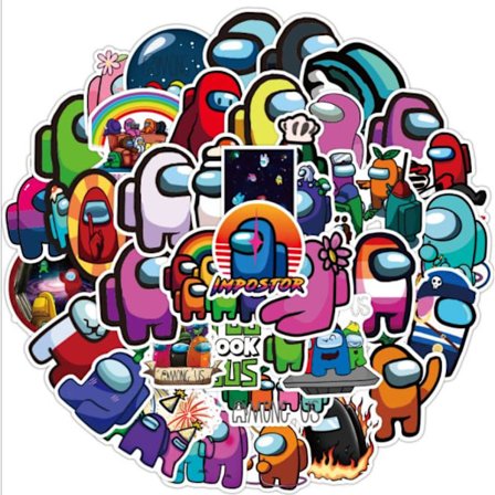 50st Among Us klistermärken