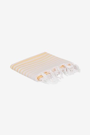 L'essentiel - Strandhandduk Fouta Golge - Gul - Handdukar - 90X180 - Från Homeroom