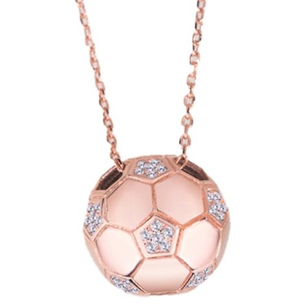 Sports halskæde til mænd og drenge, unisex fodboldhalskæde i rustfrit stål, sportsfagave egnet til VM