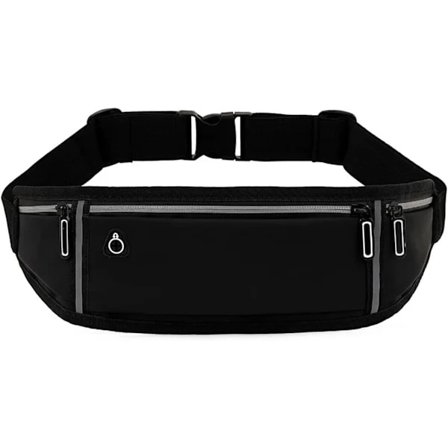 Taljetaske, løbebælte til mobiltelefon, udendørsudstyr til mænd og kvinder, stænktæt usynlig mini-taljetaske