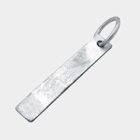 Cuneo da ormeggio, dritto, acciaio zincato