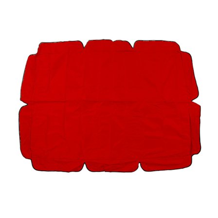 Vandtæt gyngesolsejl til udendørs brug, 420D sølvbelagt Oxford-stof, gyngestolsbeskyttelse til udendørs gårdhave, terrasse, rød