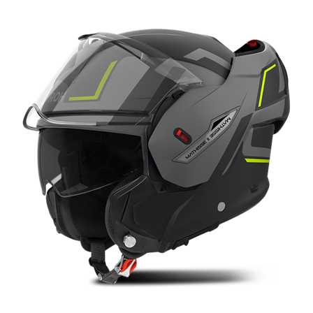 Avattavakypärä Airoh Mathisse II Matta keltainen M