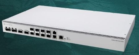 MikroTik CRS812 DDQ with RouterOS L6, rackmount case