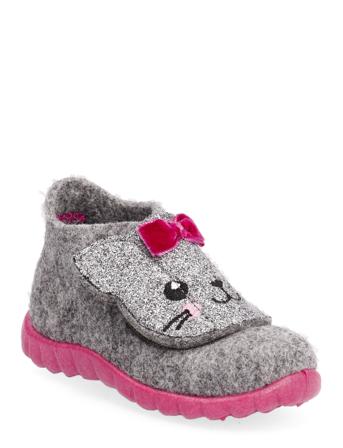 Happy Slippers Inneskor Grå Superfit