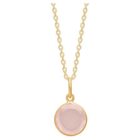 Frk. Lisberg - Halsband - Rosa - Dam - Storlek: S, Dam, Storlek: S