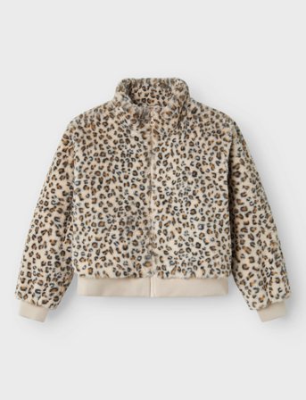 name it Nkfmila Jacket Pb - Brown - 152