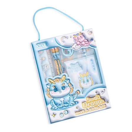 6 i 1 set Study set BLÅ BLÅ