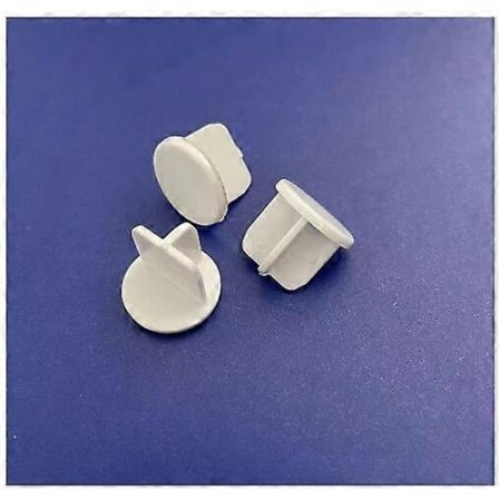 50 stk. Bundskinne Endestykker til Persienner Horisontale Persienner Bundskinne Knap Propper Rullegardin Dele - Perfekt