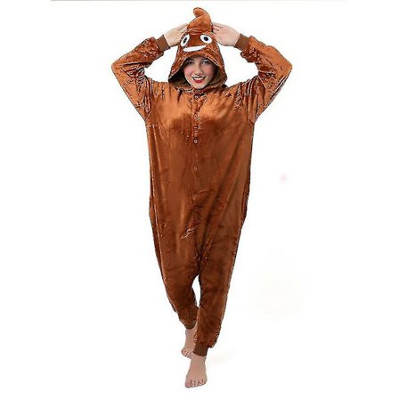 Unisex Onesie Fancy Dress Kostym Hoodie med Cartoonfigurer_c