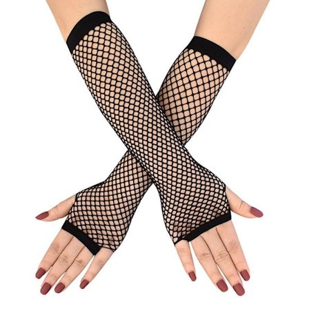 Mesh-handsker - Lang sort