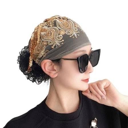 Baotou Hat Muslim Kasket KHAKI