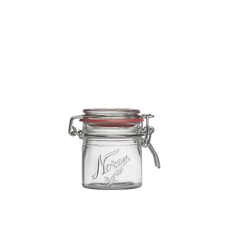 NORGESGLASSET Glass med hengslet lokk 0,1l
