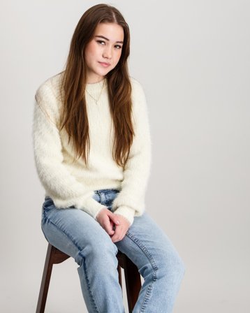 Garcia pullover Beige Truien Meisjes - Kids Brand Store