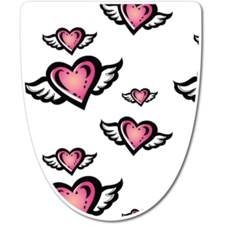 Änglahjärtan Toalettdekor Toalett dekor