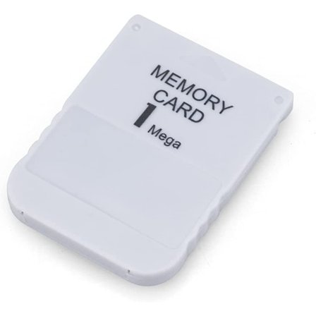 1MB High Speed Game Memory Card Kompatibel med Sony Playstation 1 PS1 Memory Card, 4 stk.