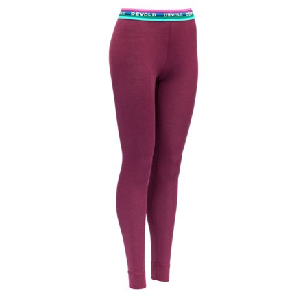 Devold Hiking Woman Long Johns Women base layer trousers Purple S
