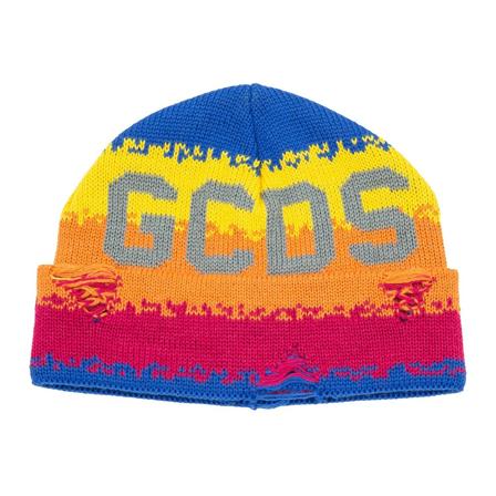 Gcds men& wool beanie Rainbow Orange, Herre Accessories, Størrelse: ONE Size