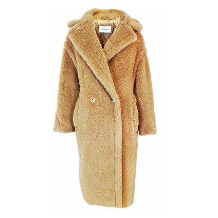 Max Mara, Double-Breasted Coats Bruin, Dames, Maat:M