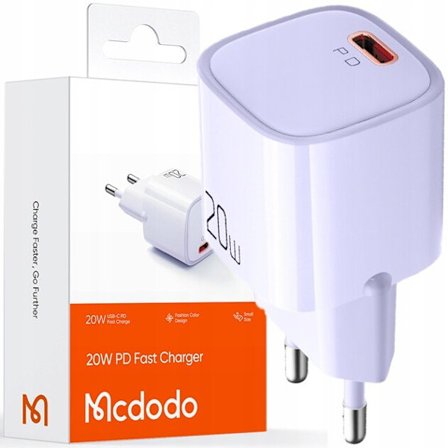 MCDODO FAST LITEN USB-C LADDARE 20W for IPHONE