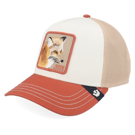 Goorin - Musta trucker Lippis - Tricolor Fox Tri Tone Multi Color A-Frame Trucker @ Hatstore