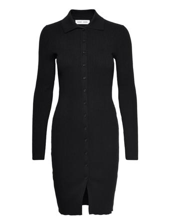Everly Long Cardigan 13998 Kort Kjole Sort Samsøe Samsøe