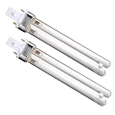 2-pakning 13 Watt UV G23 Sokkel Lampe 13W SunSun Jebao