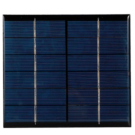 2,5W 6V Mini Polysilicium Solpanel DIY Lille Solcelle Board Modul til Solar Legetøj Lamper