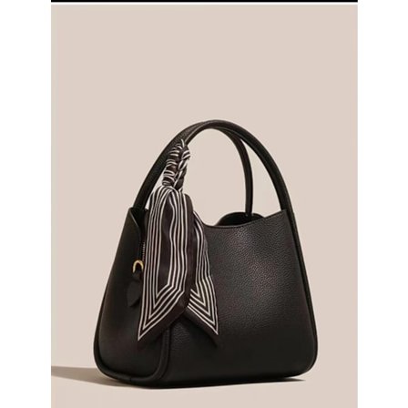 Ekte Skinnveske Bøtteveske Lett Luksus Casual Grønnsakskurv Håndveske Hundre Skulder Crossbody Veske