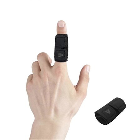 2 stk. Finger Skinne Fingerbeskyttere, Justerbare Trigger Finger Skinner, Tommelfinger Skinne Støtte til Fingerstøtte