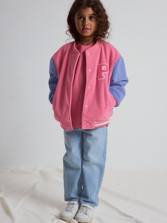 Polarn O. Pyret - Windproof wind fleece jacket - 86 - 92 - Childrenswear - purple