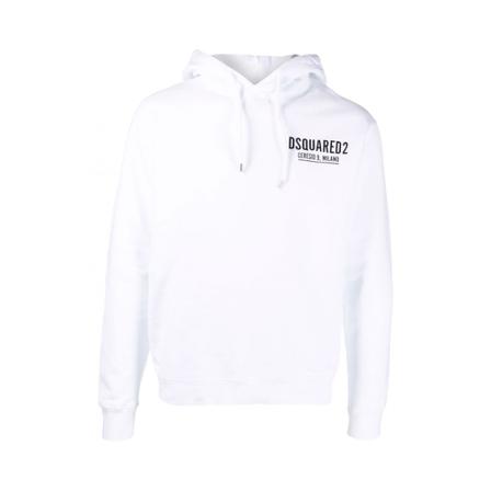 Dsquared2, Knitwear Wit, Heren, Maat:L