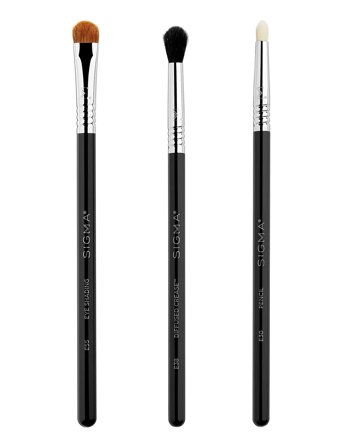 SIGMA Beauty All Eyes Brush Trio - Black - 26 G