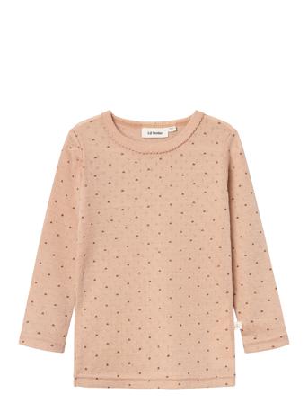 Nmfnava Ls Wool Top Lil Orange Lil'Atelier