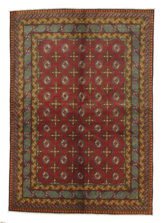 Medaille Klein Afghan Fine Vloerkleed 148X204 Wol