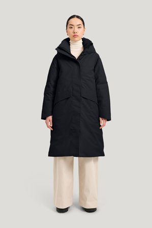 Tretorn Arlo Insulated Parka — Vattentät Jacka Dam — Svart | Ytterkläder, Gummistövlar, Jackor & Regnkläder för Dam, Herr & Barn