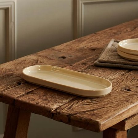 Mineral Sand Serveringsfat i keramik 25,5cm