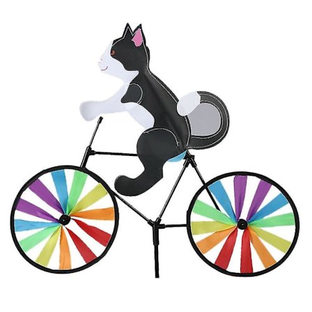 Havevindmølle til haven - Kat, Hund, Cykel, Regnbue, Vindhjul, Vindmølle, Udendørs