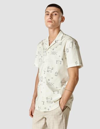 Bowling Short Sleeve Shirt Mojave | SHAPING NEW TOMORROW Mojave / Small