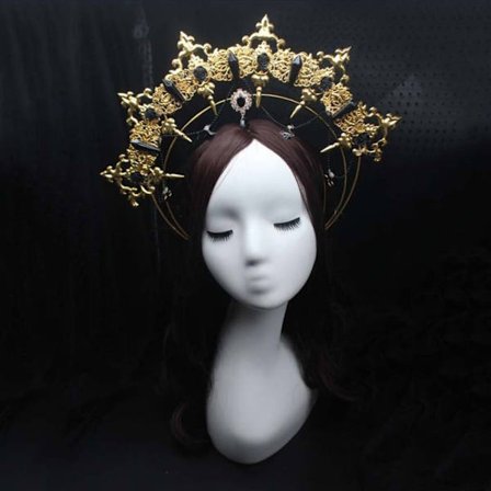 DIY Crown Material Kit Gothic Lolita Tiara 02 02