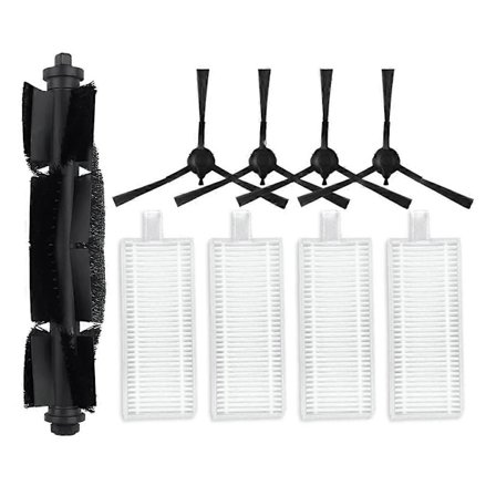 För RV-30 Plus Robotdammsugare Ersättning Huvudsidoborste HEPA Filter Reservdelar Tillbehör [DB]
