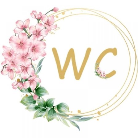 Dörrklistermärken Badrum Toalett Badkar Växt Blommor Engelska WC Väggdekal