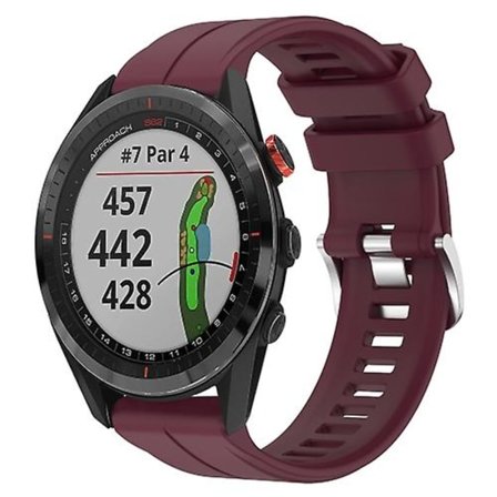 Garmin Approach S62 22 mm:n silikoni-urheilukellon watch WUH