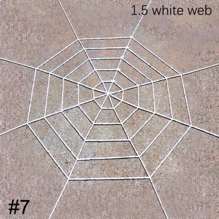 30/60/75/90/125 Cm Black Spider Spider Web För Halloween Haunted