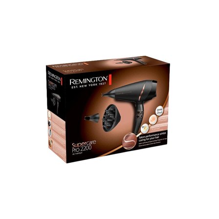 Remington Supercare PRO 2200 AC Hårtørrer 1 stk., Hår, Styling Tools, Hårtørrer