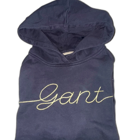 Svart hoodie från Gant