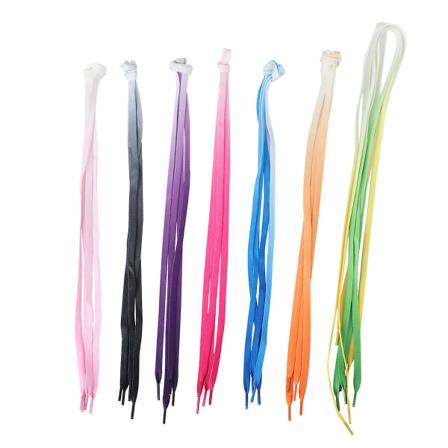8 Par Sneaker-lisser Oval Sko-lisser Polyester Sko-lisser Lace Sko Mote Sko-bånd Assorterte Farger Assorted Color 110x1cm